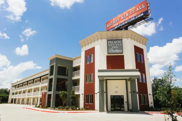 Palacio Royale Inn Boutique Katy, Rezerwuj Hotel Hotele w Katy z Basenem, Basen