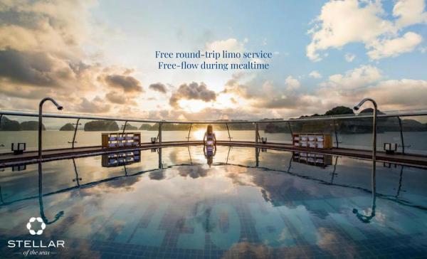Stellar of the Seas Cruise, Rezerwuj Rejs Hotele w Quang Ninh z basenem, Basen