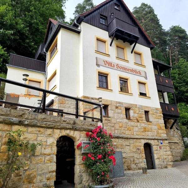 Villa Sonnenblick, Rezerwuj Apartament Kurort Rathen Saxon Switzerland