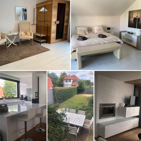 Villa Georges met tuin en sauna, Rezerwuj Willa Koksijde 