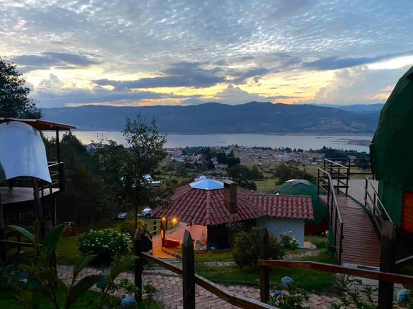 Glamping sede campestre Mirador de Pueblo Viejo, Rezerwuj Pole kempingowe Guatavita Cundinamarca