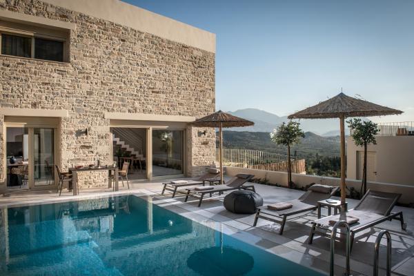 Kamilari Luxury Residences, Rezerwuj Willa Hotele w Retimno z basenem, Basen