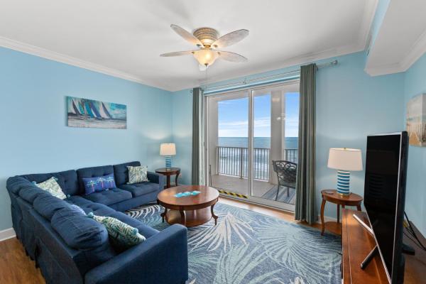 Large Balcony! Gulf Front Master Suite! Many Amenities On-Site!, Rezerwuj Dom wakacyjny Hotele w Panhandle Florida z basenem, Basen