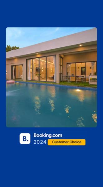 EKOSTAY Luxe - Ivory Coast Villa, Rezerwuj Willa Hotele w Nowe Delhi z basenem, Basen