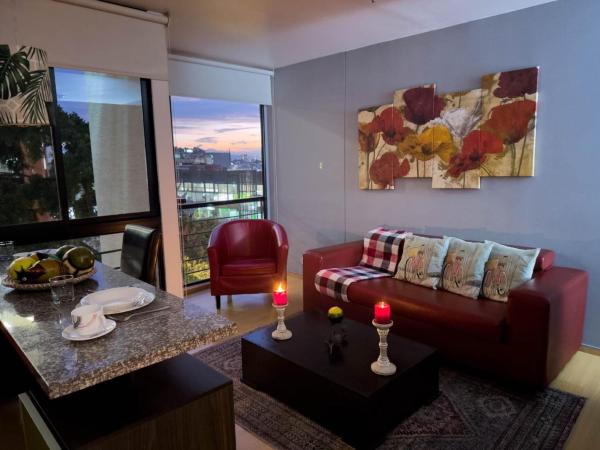 Modern Studio Apartment in Chapinero, Bogotá, Rezerwuj Apartament Chico Bogota
