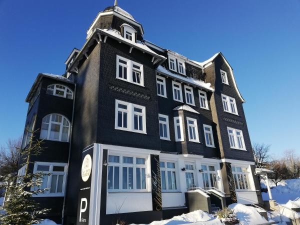 Appartementhotel Daheim, Rezerwuj Apartamentowiec hotelowy Hotele w Turyngia z parkingiem, Parking