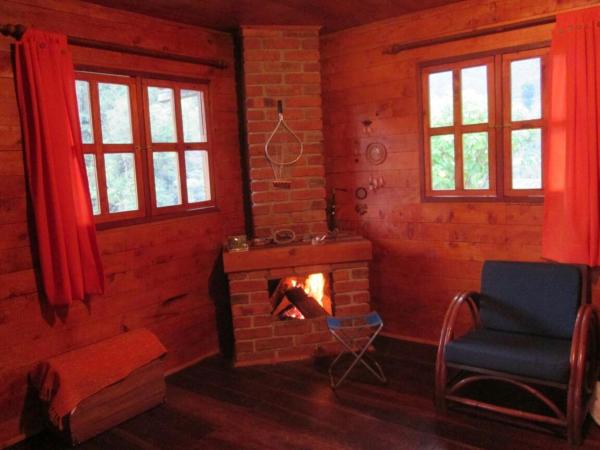 Termales Cabaña en Santa Rosa de Cabal, Rezerwuj Chalet Domki letniskowe w Coffee Triangle, Domek