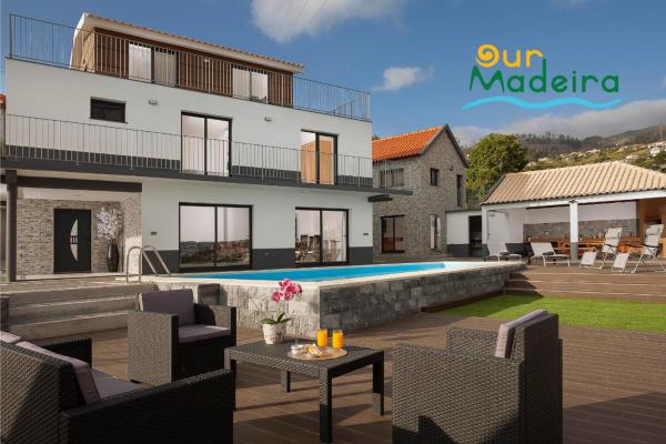 OurMadeira - Casa da Rosalina, Rezerwuj Willa Hotele w Calheta z Basenem, Basen