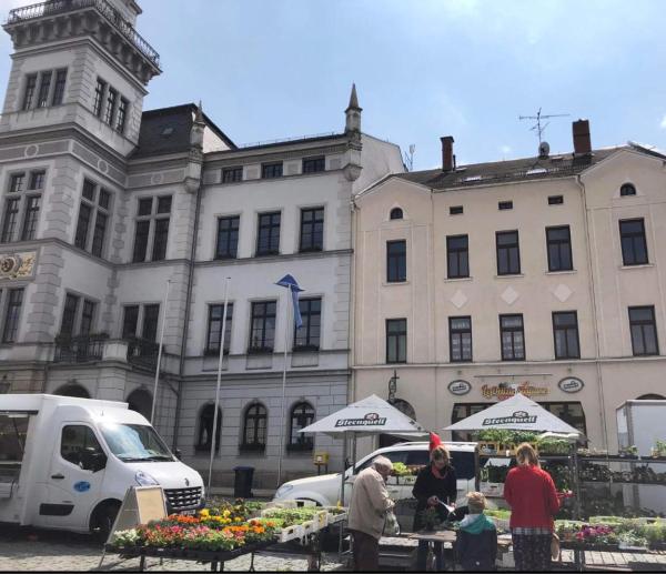 Zweizimmerwohnung am Markt, Rezerwuj  Finkenburg Saksonia