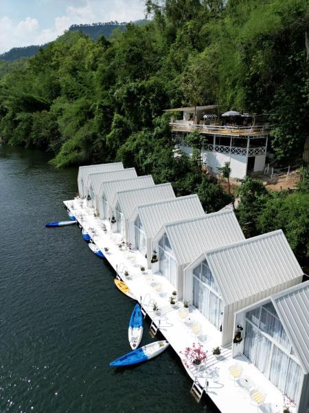 RaftDara Erawan Resort, Rezerwuj  Tha Kradan Kanchanaburi Province