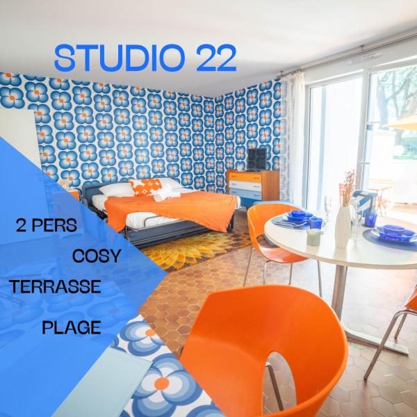 Studio 22-Clim-Wifi-Terrasse-Plage, Rezerwuj  Tanie Hotele w Camargue