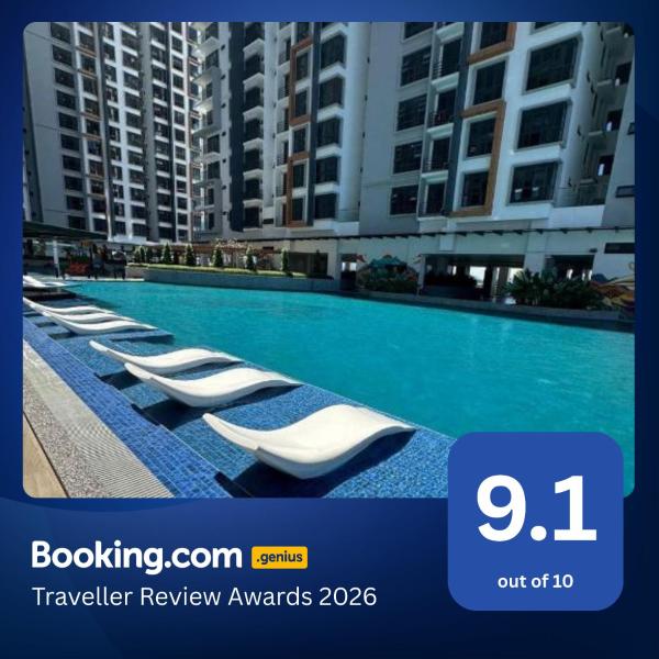 K Avenue Sunset Seaview, KK Airport View - Free Parking, Rezerwuj Hotel Hotele w Sabah z Basenem, Basen