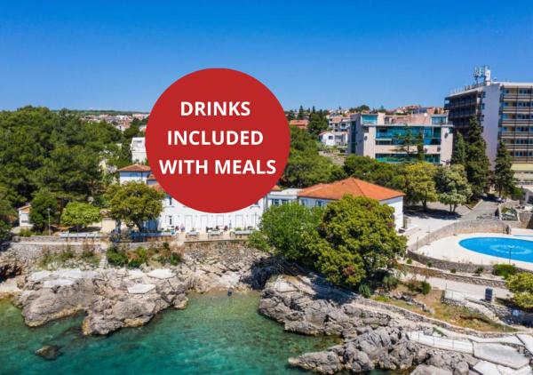 Villa Tamaris - Hotel Resort Dražica, Rezerwuj  Hotele w Kvarner Islands z Basenem, Basen
