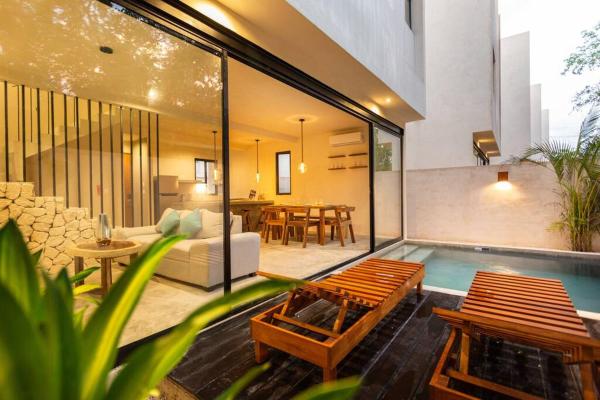 4 Bedroom Villa Cedra #10, Rezerwuj  Hotele w Tulum z Basenem, Basen