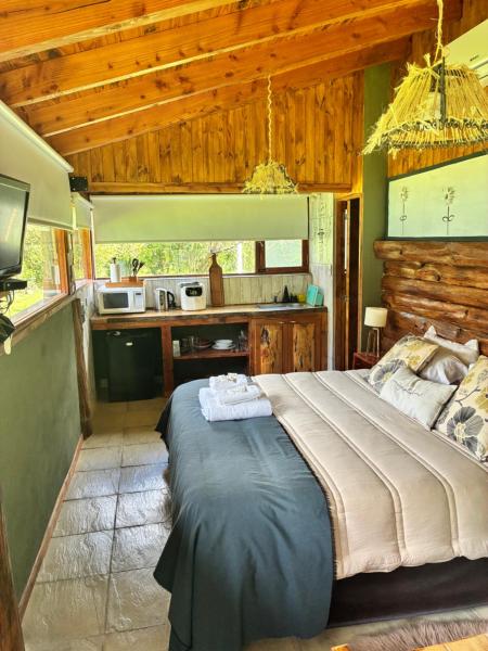 Cabañas monoambiente La Generosa LP, Rezerwuj  Hotele w Patagonia z parkingiem, Parking