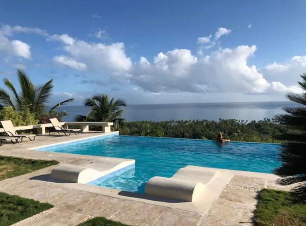 Villa with Stunning Ocean View, Infinity pool, Rezerwuj  Las Terrenas Samana