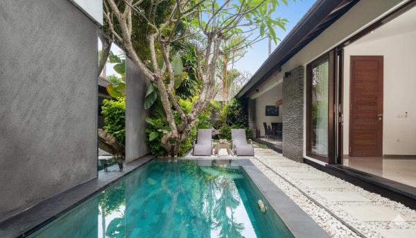 Villa Anjali Purple by Villa Finder, Rezerwuj  Hotele w Bali z Basenem, Basen