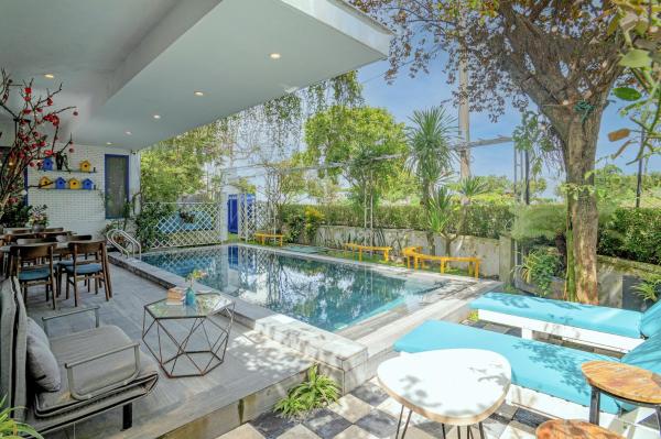 Blue Boutique Villa Hoi An, Rezerwuj  Hotele w Quang Nam z basenem, Basen