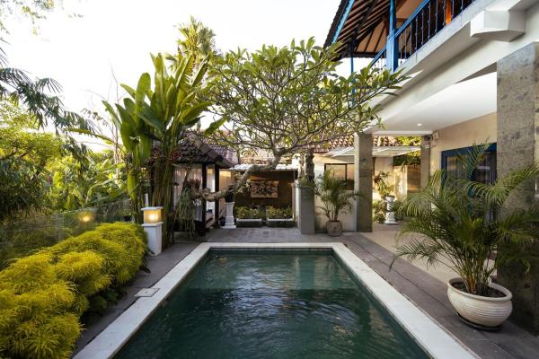 3BR Pool Villa, Canggu, River View, Rezerwuj  Hotele w Bali z Basenem, Basen