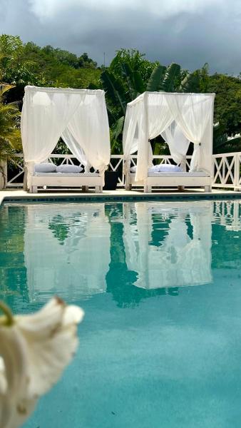 Villa Blanca, Las Terrenas, 4 chambres, Rezerwuj  Hotele w Samana z Basenem, Basen