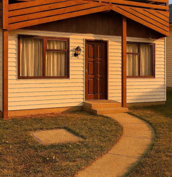 Cabañas Puerto Natales centro, Rezerwuj  Hotele w Los Lagos z Parkingiem, Parking