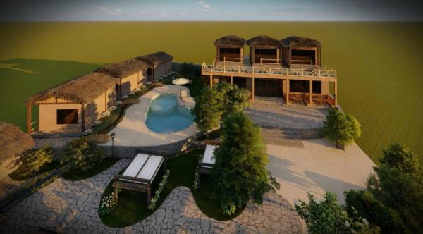 Maison de YOLO - Ha Giang Eco Retreat, Rezerwuj  Hotele w Ha Giang z Basenem, Basen