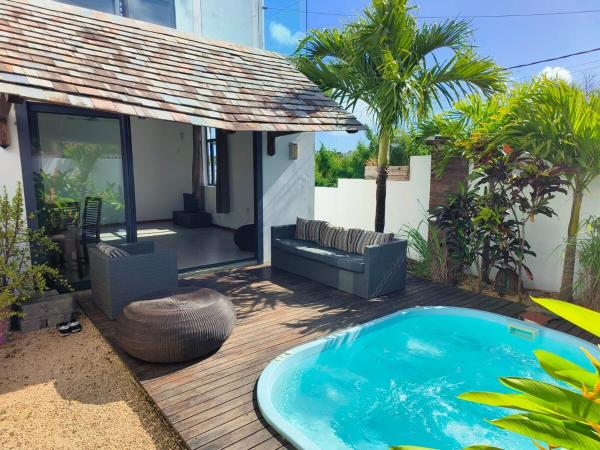 Villa Ti Paradis with pool, Rezerwuj  Hotele w Mauritius North Coast z Basenem, Basen