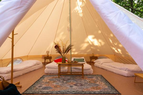 Jaskółkowo Glamping, Rezerwuj Pole kempingowe Objazda pomorskie