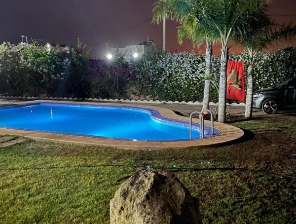Villa avec piscine et jardin privés, Rezerwuj  Hotele w Doukkala-Abda z Basenem, Basen
