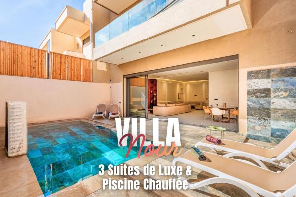 Villa Nour - luxe & modernité - piscine chauffée, Rezerwuj  Hotele w Marrakech-Tensift-Haouz z basenem, Basen