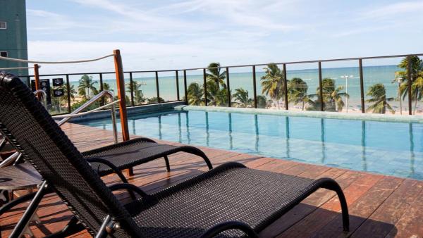 infinity at the sea hotel beira mar com cozinha equipada cabo branco, Rezerwuj  Hotele w Bahia z Basenem, Basen