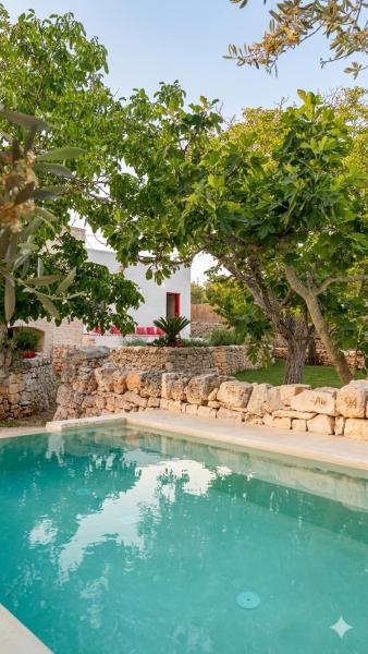 Trulli DAmore - Itria Valley Exclusive Estate with charming pool, Rezerwuj  Hotele w Santa Lucia z basenem, Basen