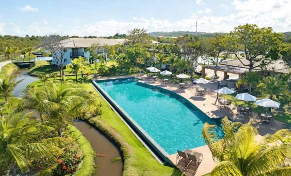 Studio lindíssimo Vila do Lago- 900m da vila, Rezerwuj  Hotele w Bahia z Parkingiem, Parking