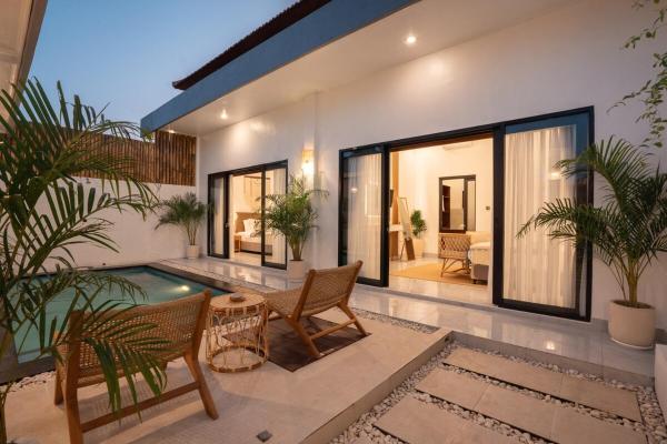 Villa Mas 1, 3 mins Canggu Beach, Mexicola, Old man's, Rezerwuj  Hotele w Badung z Basenem, Basen