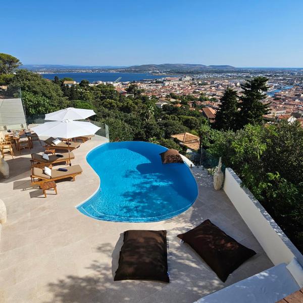 Villa Marenda, Rezerwuj  Hotele w Étang de Thau z basenem, Basen