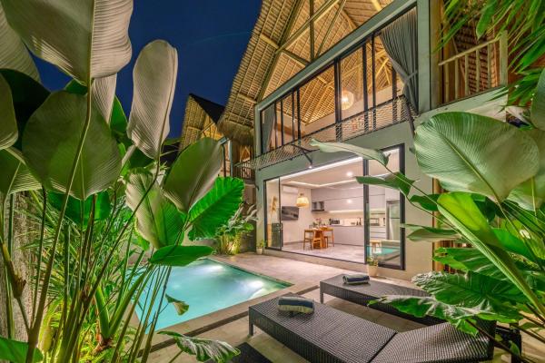 Green Harmony 3 - 1BR Pool Villa in Nature, Rezerwuj  Hotele w Bali z Basenem, Basen