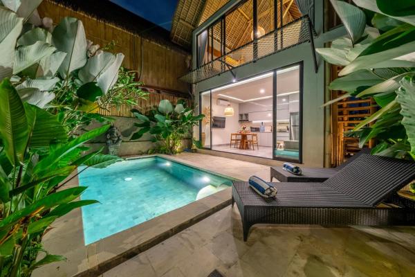 Green Harmony 2 - 1BR Ricefield Pool Villa, Rezerwuj  Hotele w Bali z Parkingiem, Parking