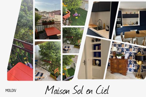 Maison sol en ciel Petit Dejeuner et Parking inclus, Rezerwuj  Aigues-Mortes Camargue