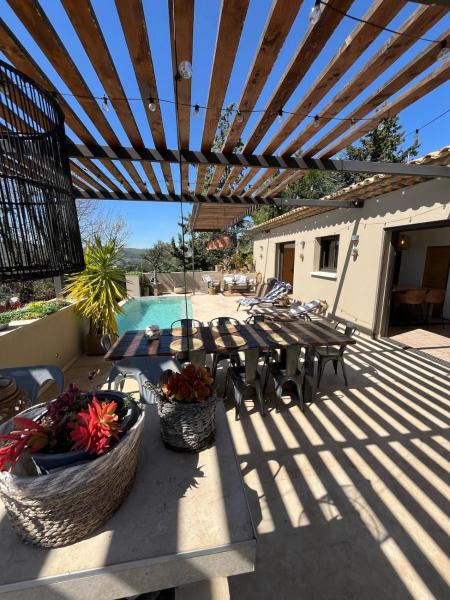 Villa vue sur Draguignan, Rezerwuj  Hotele w Owernia z Basenem, Basen
