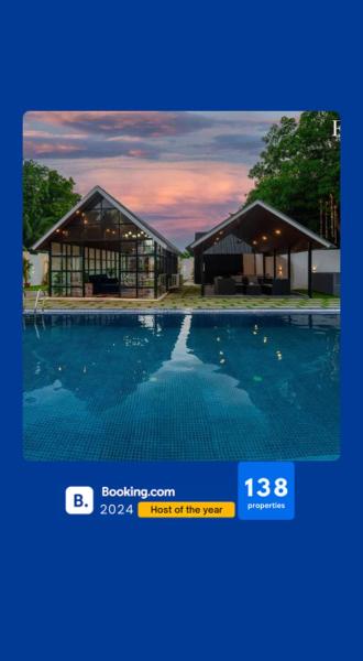 EKOSTAY - Oakwood Chalet, Rezerwuj Chalet Hotele w Nowe Delhi z basenem, Basen