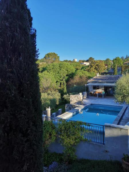 Villa climatisée avec vue panoramique et piscine sans vis à vis, Rezerwuj  Vezenobres Gard