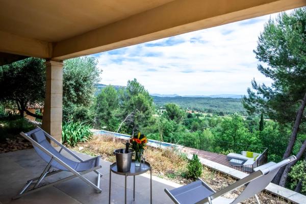 Independent Panoramic Studio with Pool - Le Tholonet, Rezerwuj  Le Tholonet Carros