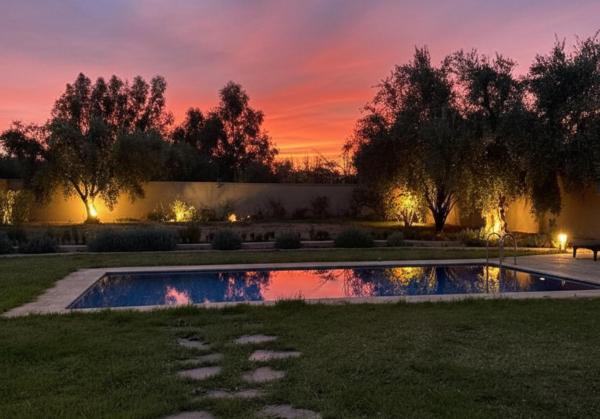 Oasis de Calme Villa Piscine Hammam & Vues Atlas, Rezerwuj  Oulad el Guern Marrakech-Tensift-Haouz