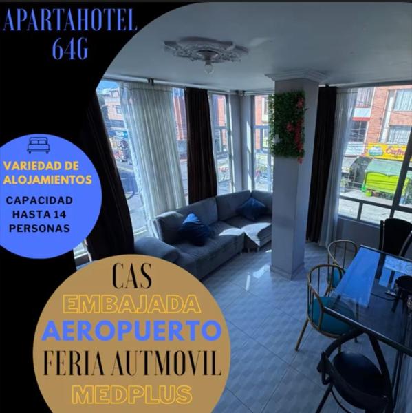 01 Hermoso apartamento familiar cerca al aeropuerto, Rezerwuj  Bogota Kolumbia