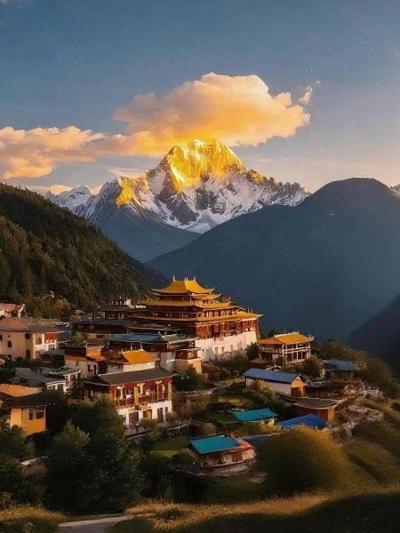 Shangri-La Qianyue S Oxygen-Supplied Scenic View Hotel, Rezerwuj  Hotele w Yunnan z Parkingiem, Parking