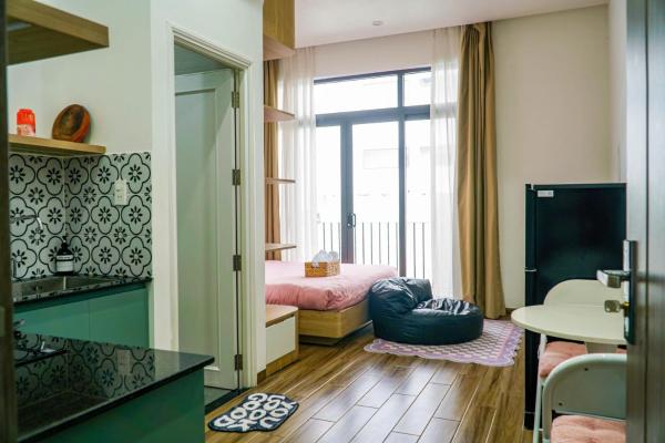 Nha Trong Ngo Homestay - Studio Apartment - Beachside - Western Area Da Nang, Rezerwuj Apartament Hotele w Da Nang z Parkingiem, Parking
