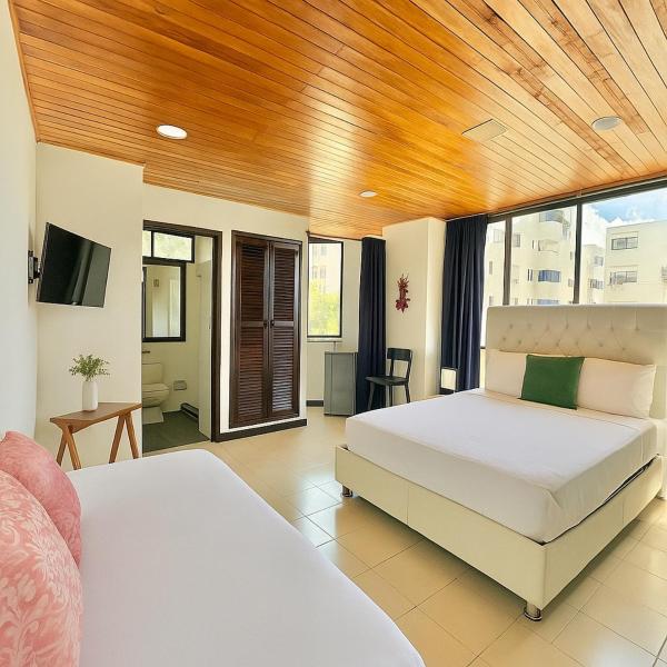 Las casas de tomate Cartagena, Rezerwuj  Hotele w Bolivar z Parkingiem, Parking
