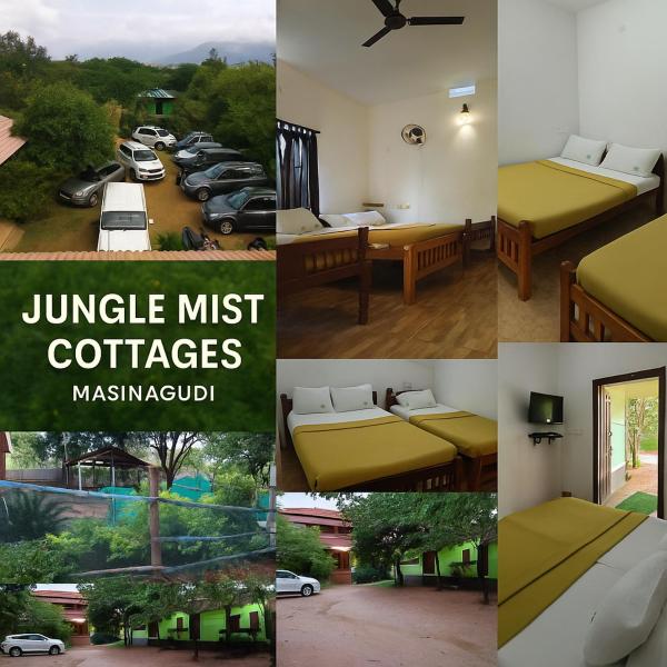 Jungle Mist Cottages, Rezerwuj  Masinagudi Tamil Nadu