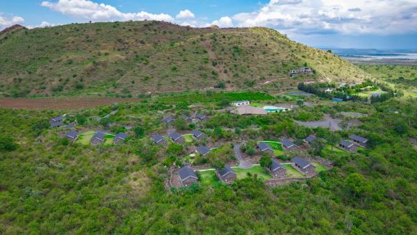 Sleeping Warrior Camp Elementaita, Rezerwuj  Hotele w Nakuru z Basenem, Basen