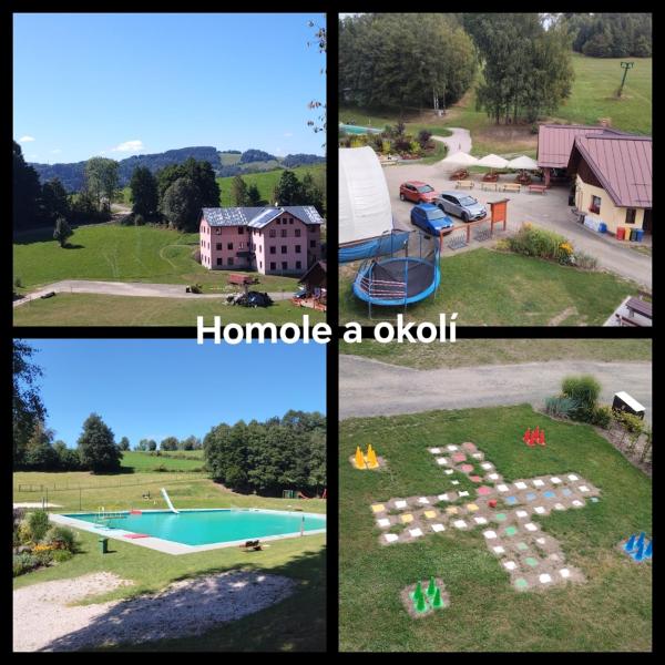 Homole Poniklá, Rezerwuj  Hotele w Kraj liberecki z parkingiem, Parking